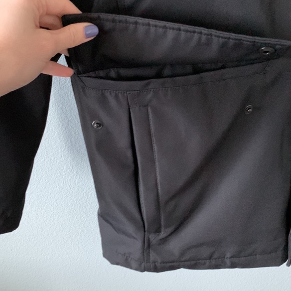 S 13/NYC Faux fur lined longline black field winter jacket! - Picture 5 of 9